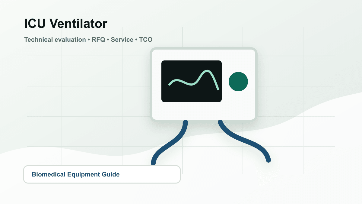 ICU ventilator procurement illustration